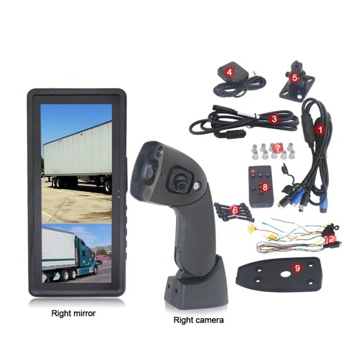Electronic Rear View Mirror Camera Blind Zo Assistant System