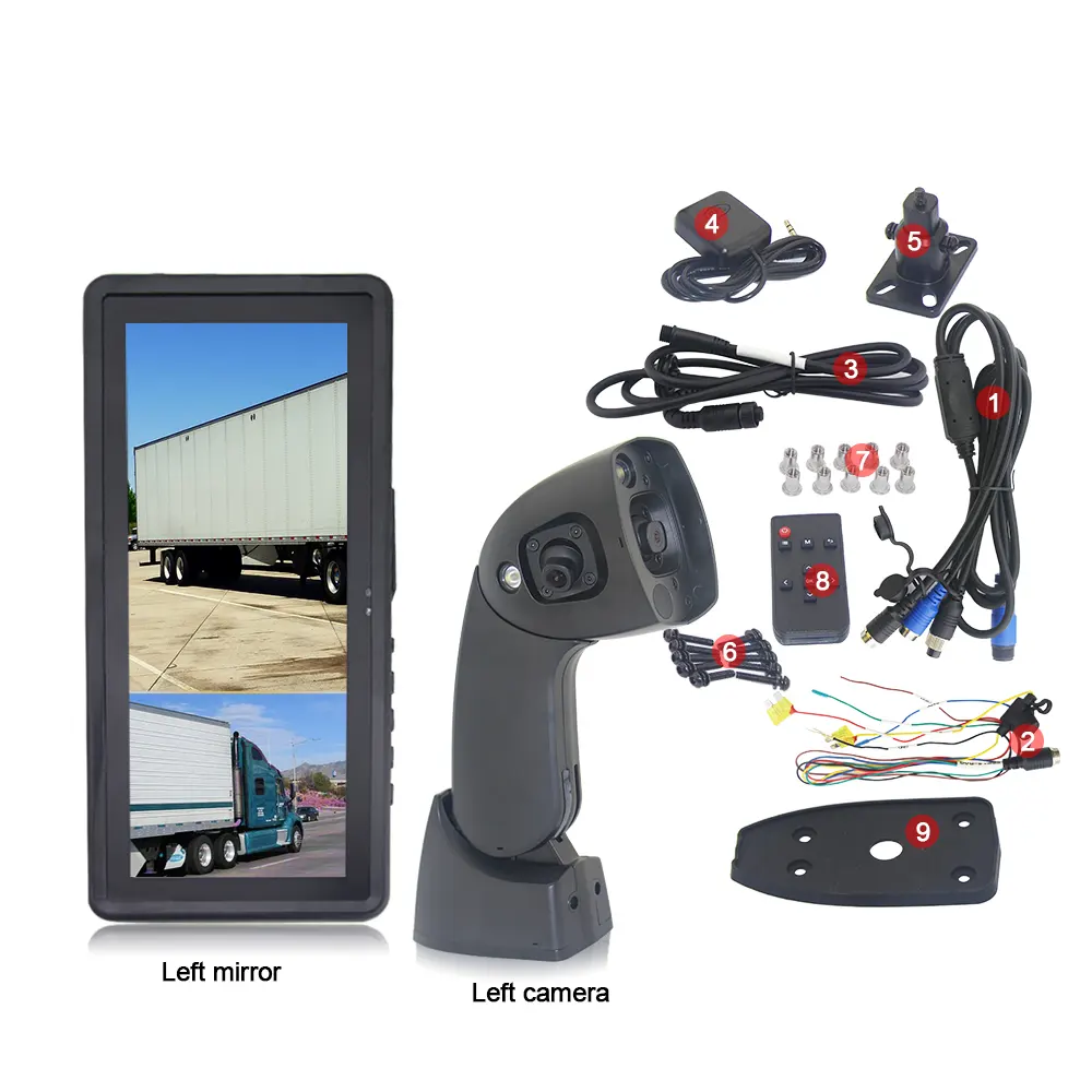 Electronic Rear View Mirror Camera Blind Zo Assistant System