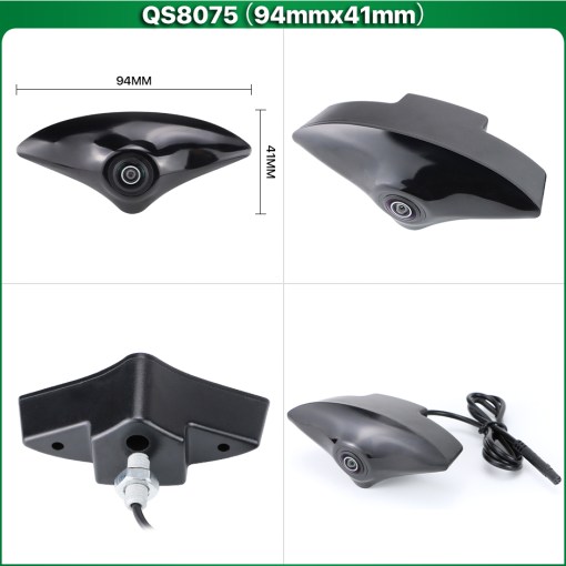 Cámara CCD AHD1080P con logotipo de ojo de pez y vista frontal de montaje delantero para Mazda 2 3 5 6 CX4 CX-5 CX-7 CX-8 Atenza (en la puerta) Coche Vehículo 7 GreenYi CCD AHD1080P Forward Mount Front View Fisheye Logo Camera for Mazda 2 3 5 6 2