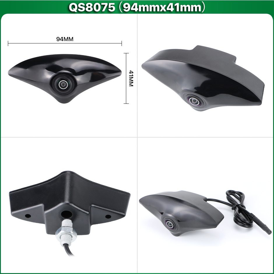CCCámara CCD AHD1080P con logotipo de ojo de pez y vista frontal de montaje delantero para Mazda 3 5 6 CXCX4 CX-5 CX-7 CX-8 AtenzaAten la puertaCaCoche Vehículo CCD AHD1080P Forward Mount Front View Fisheye Logo Camera for Mazda 2 3 5 6 CX4 CX-5 CX-7 CX-8 Atenza (Atez) Car Vehicle - Imagen 2