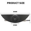 CCD Fisheye Lens Night Vision Front View Logo Camera For Nissan X-Trail Tatsu Qashqai Livina fairlady Pulsar Cube Armada