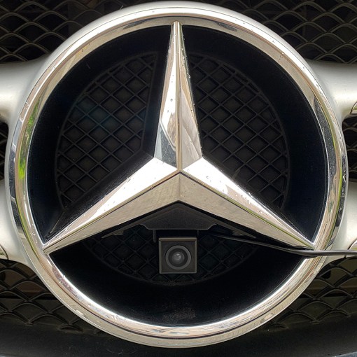 GreenYi CCD Night Vision Front View Forward Logo Camera For Mercedes Benz Mercedes Vito Viano A 3