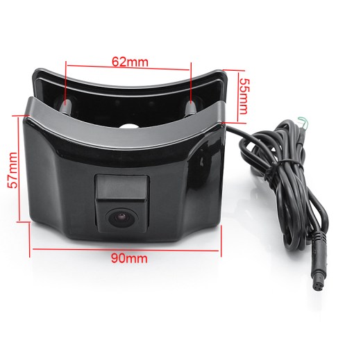 Caméra de vue de face d'emblème de marque de Logo de Vision nocturne de véhicule de CCD pour Toyota Prado 150 Croiseur terrestre 2014-2015 Voiture 9 GreenYi CCD Vehicle Night Vision Logo Mark Emblem Front View Camera For Toyota Prado 150 Land 1