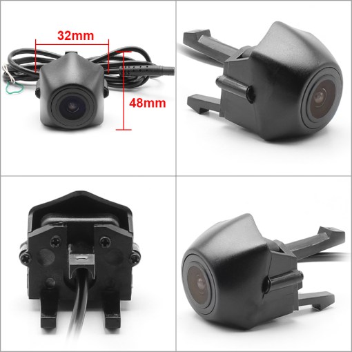 GreenYi CVBS Starlight Night Vision CCD Mark Emblem Front View Camera Logo Camera for Audi A4L 3