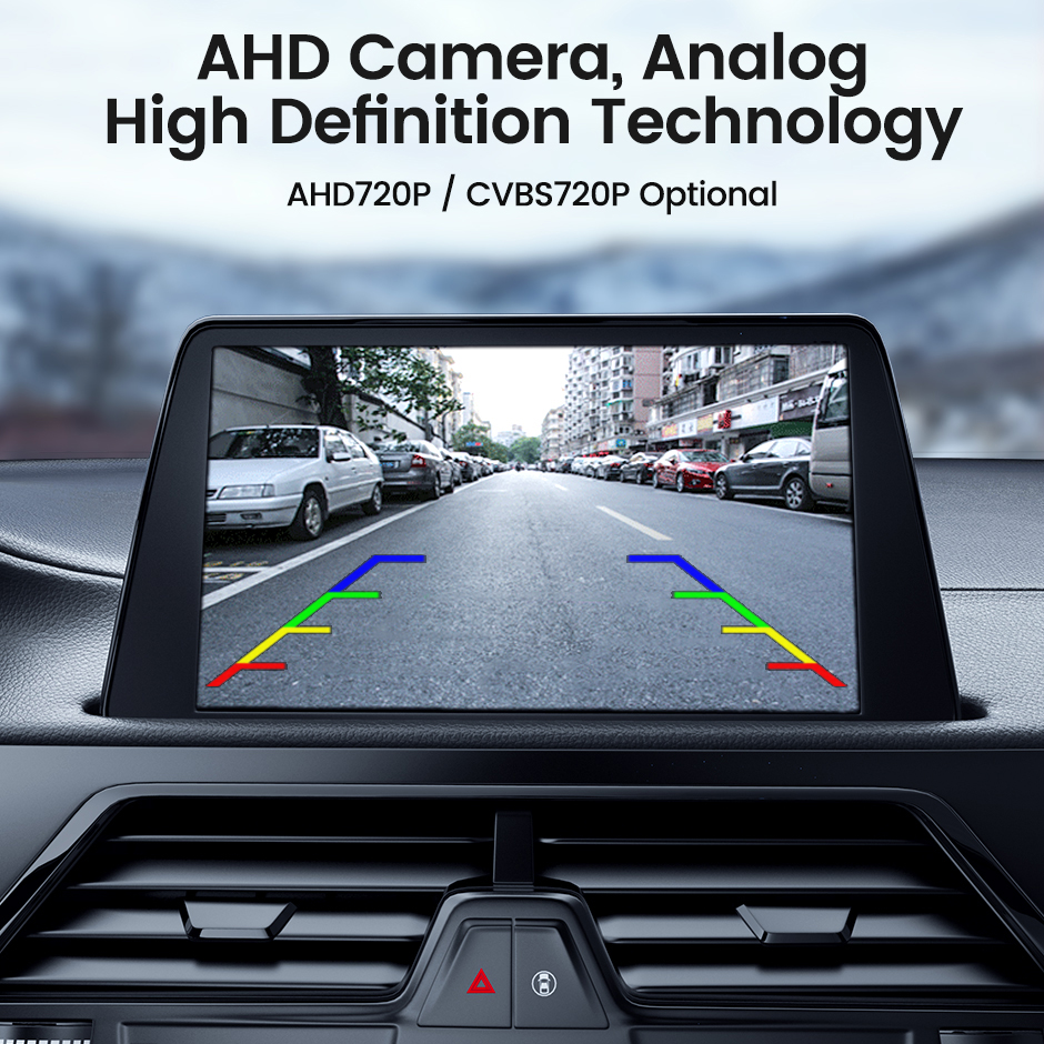 HCâmera de visão frontal para carro com visão noturna HD 170 ° para Chevrolet Cruze Logo Mark Lente olho de peixe AHD 720P Câmera5Imagem HD 170° Night Vision Car Front View Camera For Chevrolet Cruze Logo Mark Fisheye Lens AHD 720P Camera - Image 3