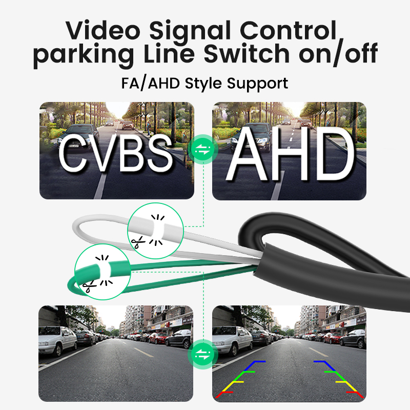 HDCaméra de Vision nocturne HD 170 ° pour voiture, pour Renault Captur Koleos Modus Clio Logo Mark Fisheye, objectif AHD 720P HD 170° Night Vision Car Front View Camera For Renault Captur Koleos Modus Clio Logo Mark Fisheye Lens AHD 720P Camera – Image 4