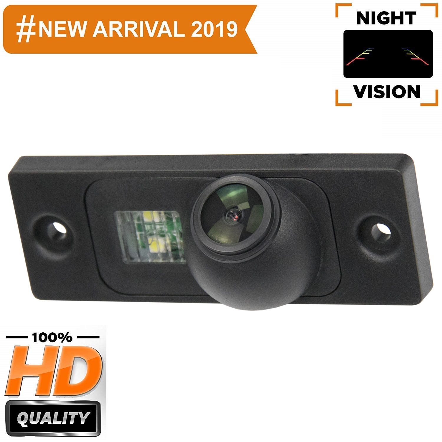 Câmera de ré 1280x720p câmera de backup com visão traseira para vw golf plus vw golf mk4 r32 vw passat vw t5 touran vw caddy skoda superb 10 Hb76d315ed95d416a9632c0cf46948913D