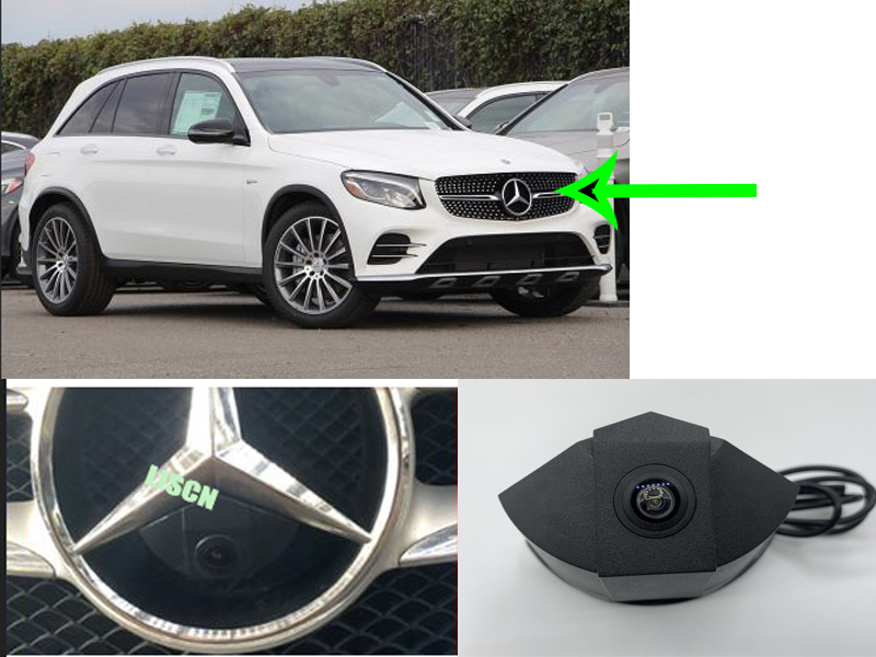 Câmera de visão frontal para mercedes benz classe a c ml cla cls gla gla glk câmera de visão noturna câmera de estacionamento logotipo câmera frontal 15 He1166e44bf124181aa67af1cc9818702z