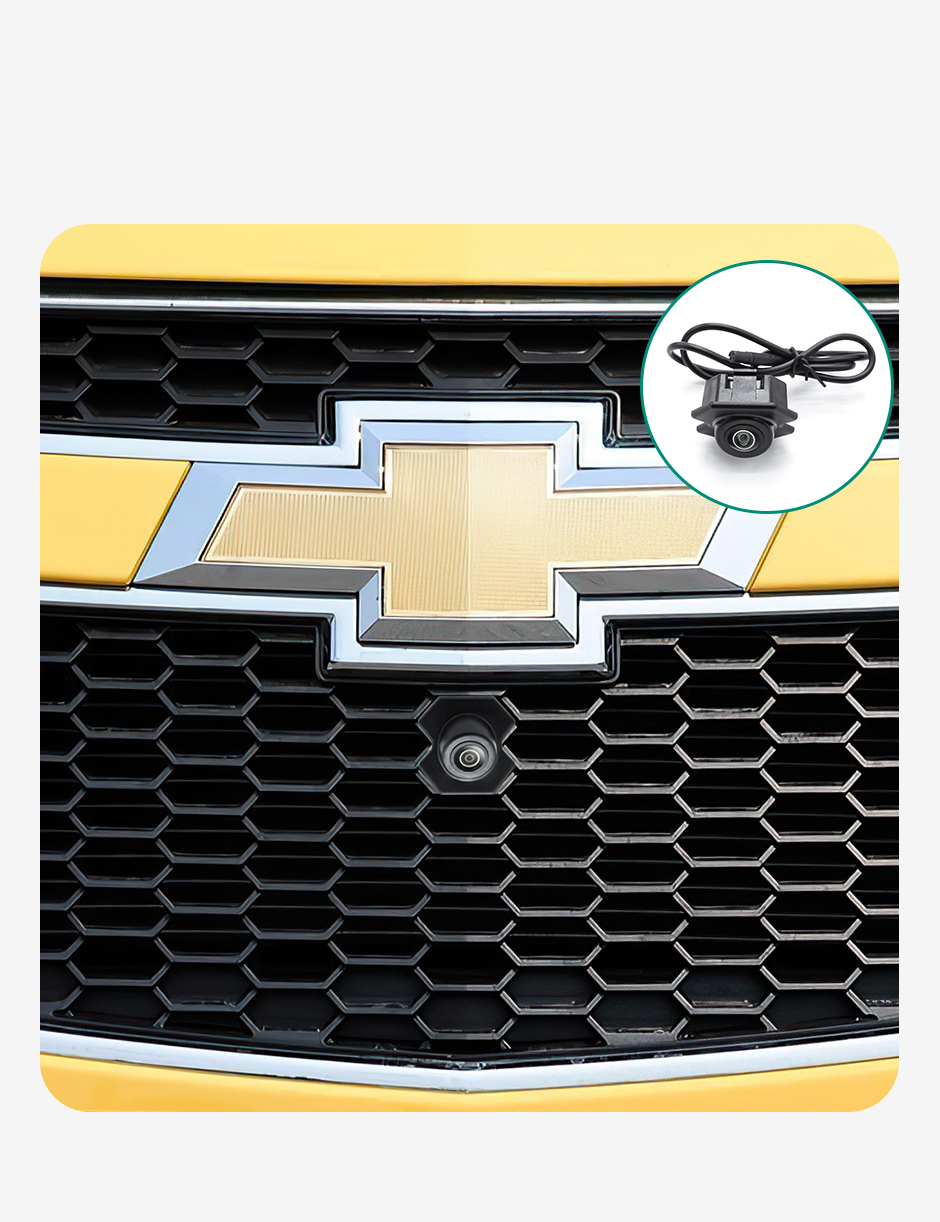 Câmera de visão frontal para carro com visão noturna HD 170 ° para Chevrolet Cruze Logo Mark Lente olho de peixe AHD 720P Câmera 15 He5a3954dfa4343b985ac226ed5e1972db