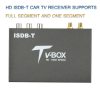 Décodeur de télévision numérique ISDB pour voiture, haute vitesse, Segment complet, double antenne, récepteur de télévision numérique Mobile ISDB-T, pour le japon, le brésil, le chili et le pérou