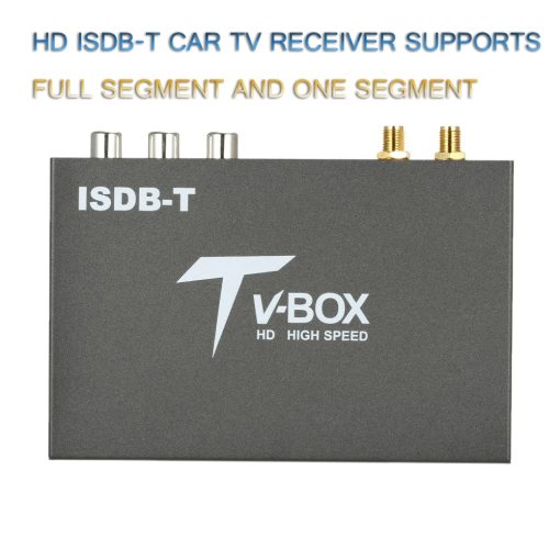 High Speed Full Segment Dual Antenna Car ISDB Digital TV Decoder ISDB-T Mobile Digital TV Receiver for Japan brazil chile Peru