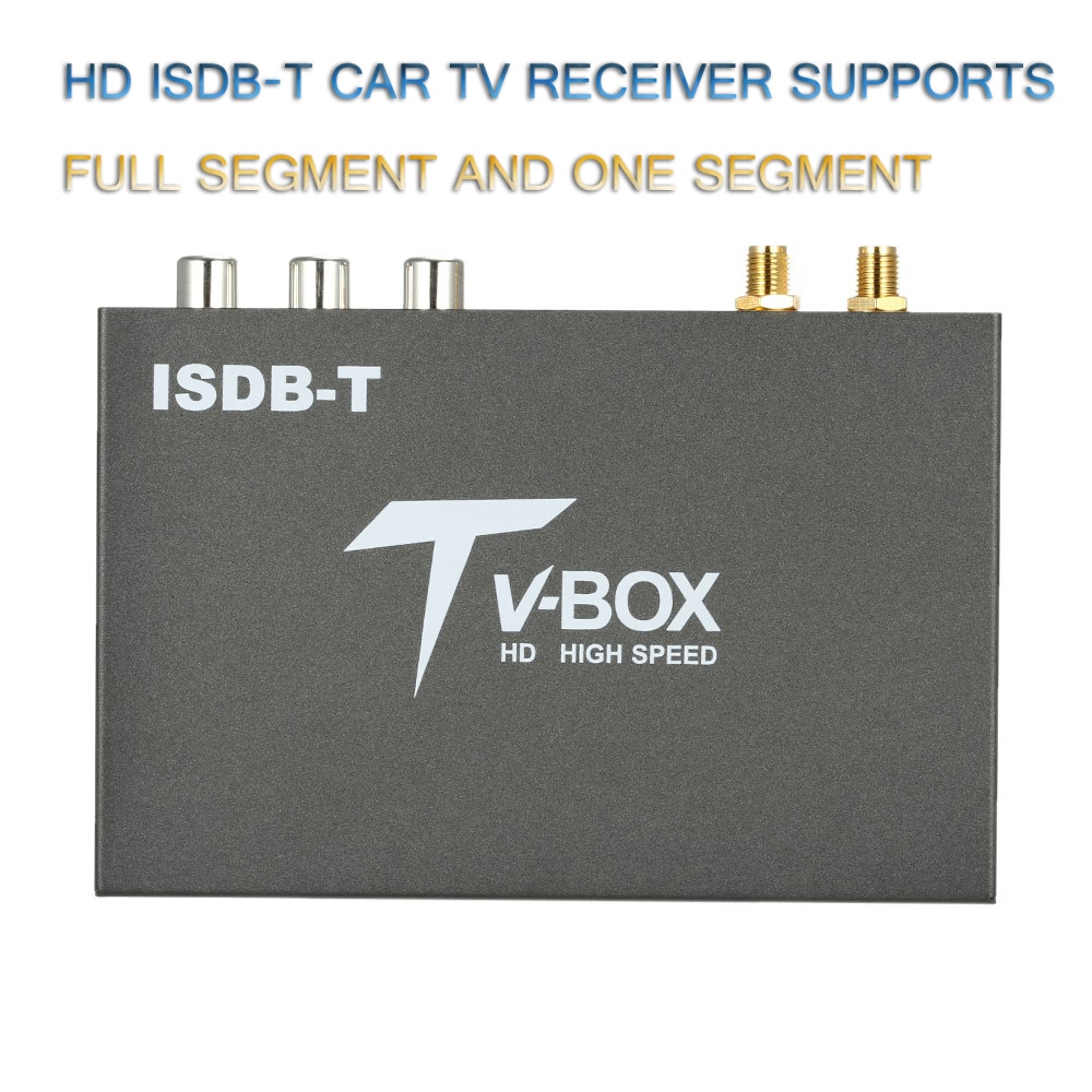 Décodeur de télévision numérique ISDB pour voiture, haute vitesse, Segment complet, double antenne, récepteur de télévision numérique Mobile ISDB-T, pour le japon, le brésil, le chili et le pérou 2 High Speed Full Segment Dual Antenna Car ISDB Digital TV Decoder ISDB-T Mobile Digital TV Receiver for Japan brazil chile Peru