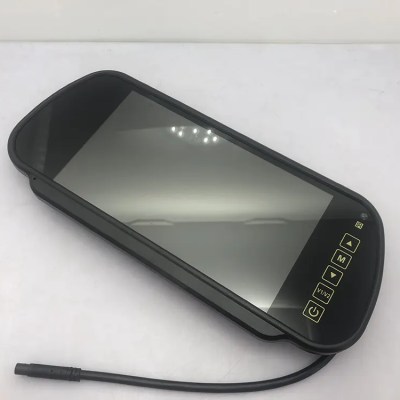 7 Inch Car Mirror Monitor Touch Button Auto Vehicle Parking Rear View Reverse HD Two inputs, install at original mirror RVM-702 8 7 Inch Car Mirror Monitor Touch Button Auto Vehicle Parking Rear View Reverse HD Two inputs, install at original mirror RVM-702