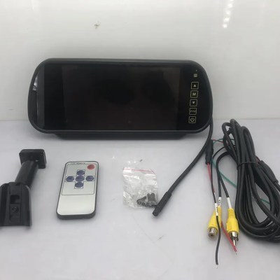 7 Inch Car Mirror Monitor Touch Button Auto Vehicle Parking Rear View Reverse HD Two inputs, install at original mirror RVM-702 11 7 Inch Car Mirror Monitor Touch Button Auto Vehicle Parking Rear View Reverse HD Two inputs, install at original mirror RVM-702