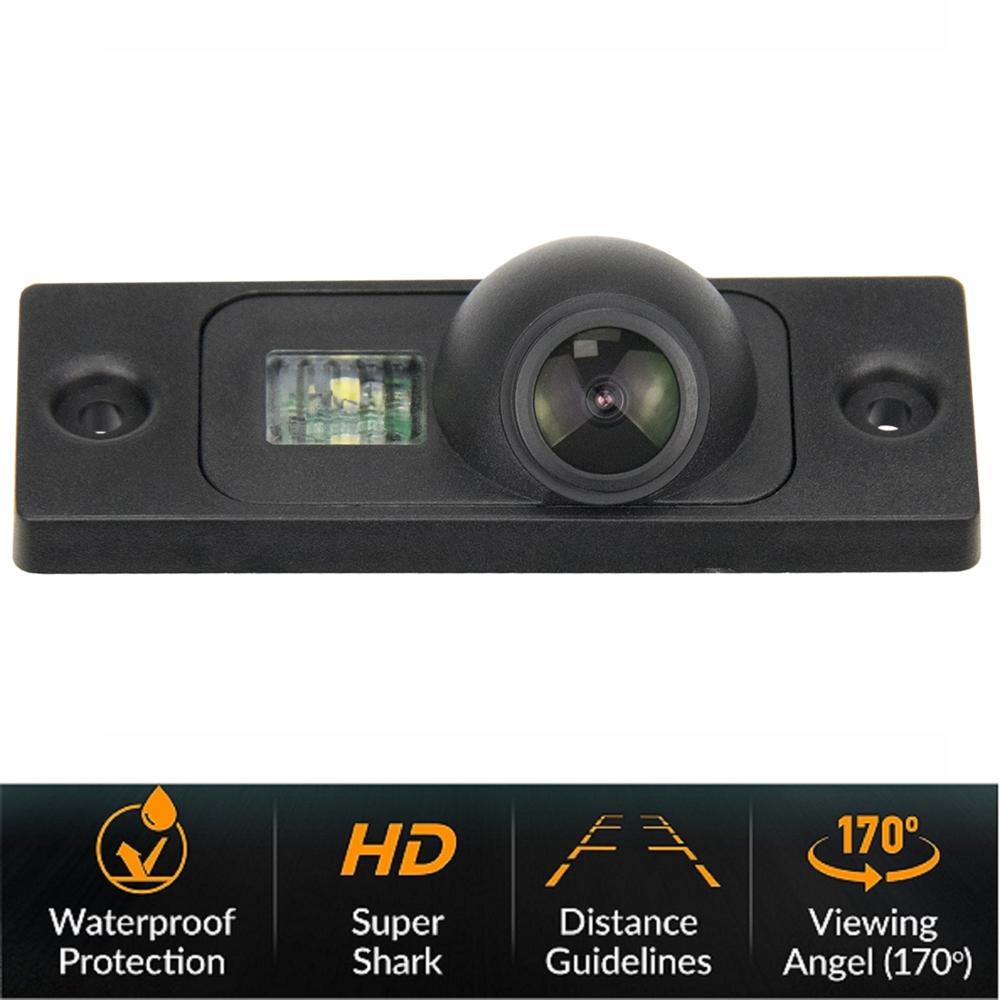 RCâmera de ré 1280x720p câmera de backup com visão traseira para vw golf plus vw golf mk4 r32 vw passat vw t5 touran vw caddy skoda superb4Imagem Reversing Camera 1280x720p Rear View Backup camera for VW Golf Plus VW Golf MK4 R32 VW Passat VW T5 Touran VW CADDY Skoda Superb - Image 2