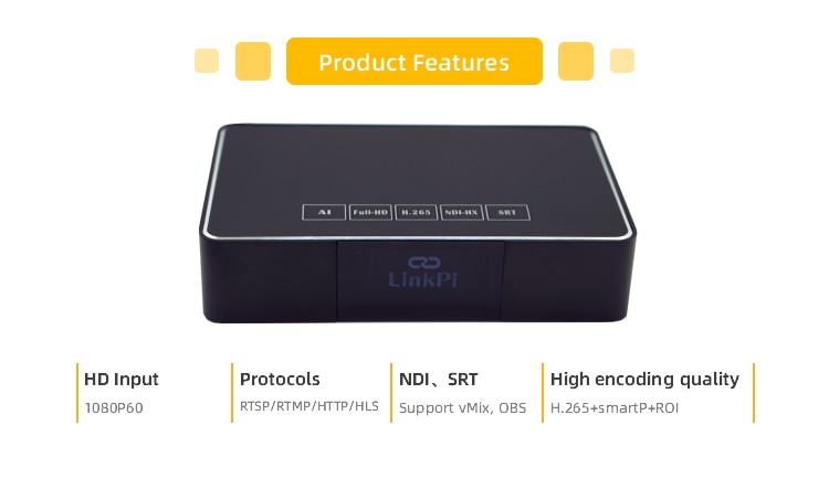 جهاز فك ترميز HDMI 1080P NDI SRT RTMP RTSP البث المباشر IPCam 10 Sa48db2a499384573b5ff0d1159b4e85at