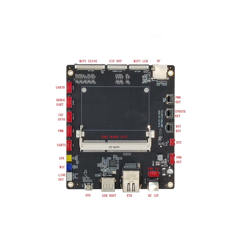 RoRockchip RV1126/ RV1109 Комплекты разработки Gold Finger Четырехъядерный процессор ARM Cortex A72 biбит 1 ГБ 8 ГБ Поддержка Linux Buildroot Rockchip RV1126/ RV1109 Gold Finger Development kits Quad core ARM Cortex A7 32 bit 1GB 8GB Supports Linux Buildroot — изображение 4