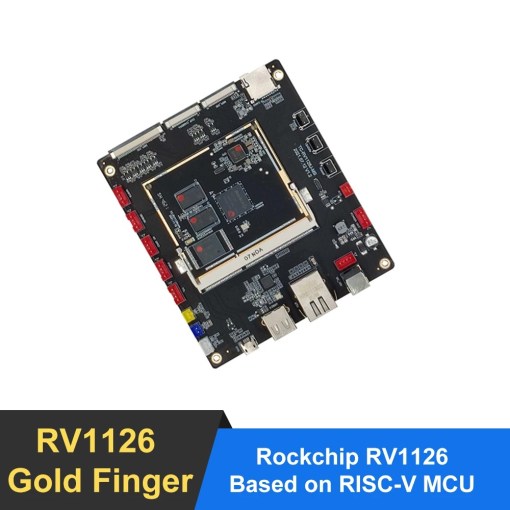 Rockchip RV1126/ RV1109 Gold Finger Development kits Quad core ARM Cortex A7 32 bit 1GB 8GB Supports Linux Buildroot