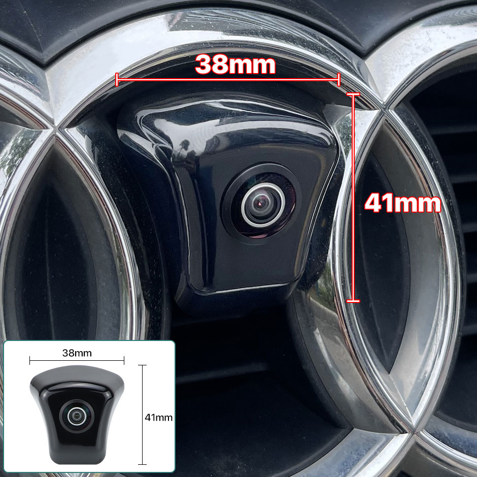 CCD AHD Starlight Vision nocturne vue de face objectif Fisheye Logo caméra pour Audi A1 A3 A4 A5 A6 A7 Q3 Q5 Q7 TT véhicule de voiture 8 U7ffde8ba764545ba9f1a122e82075ee6b