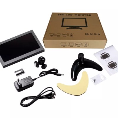 Entire Metal Case 10 inch HDMI monitor IPS LED CCTV screen for TV Bus Car Computer 9 Professional entire metal case 10.1 inch IPS LED CCTV monitor for tv / CCTV / bus/car