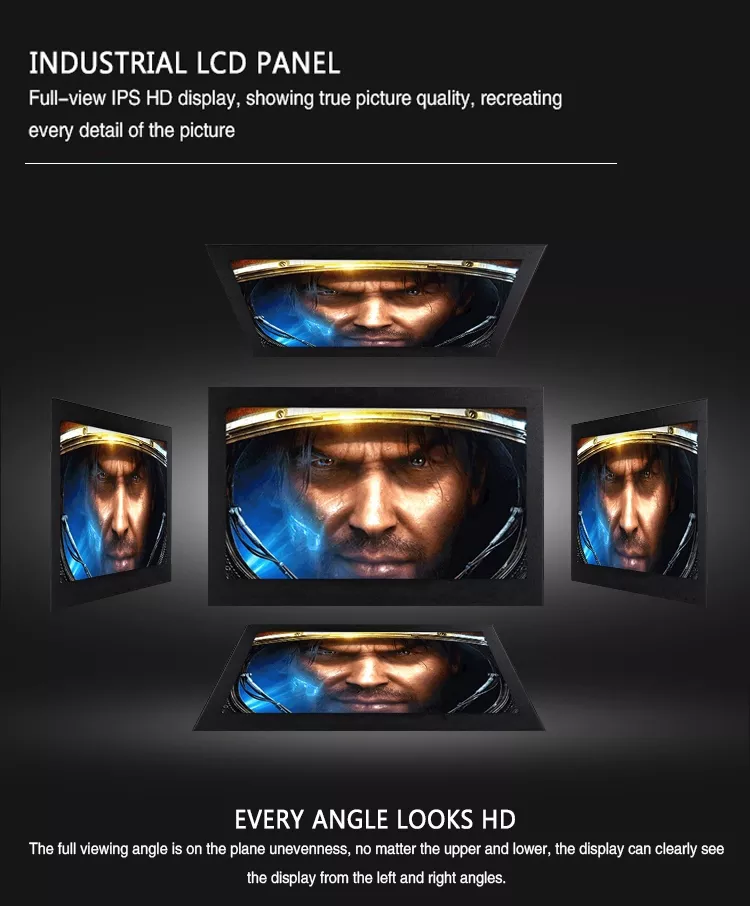 Entire Metal Case 10 inch HDMI monitor IPS LED CCTV screen for TV Bus Car Computer 16 Professional entire metal case 10.1 inch IPS LED CCTV monitor for tv / CCTV / bus/car