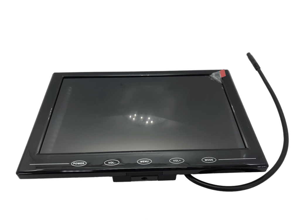 9-Monitor LCD digital para coche de pulgadas con botón táctil ultrafino y delgado delgado.tton 11 9-inch digital LCD monitor with slim ultra-thin touch button