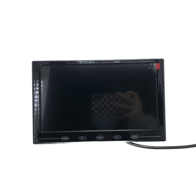 9-Monitor LCD digital para coche de pulgadas con botón táctil ultrafino y delgado delgado.tton 9 7-inch digital LCD monitor with slim ultra-thin touch button