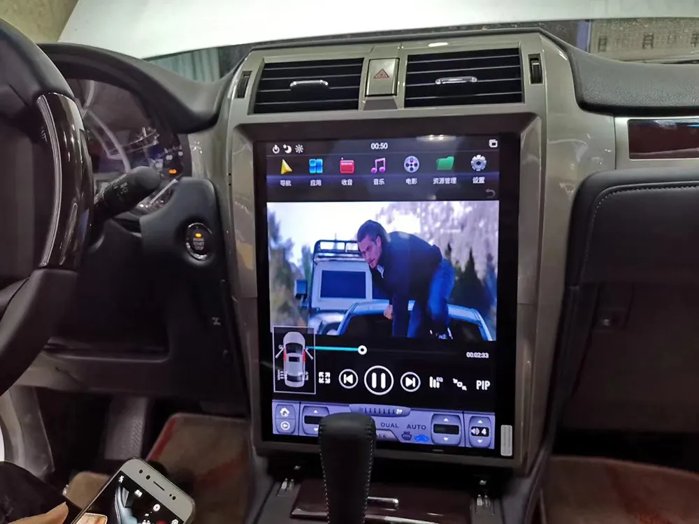 لكزس أندرويد صوت ذكي متصل بالإنترنت بشاشة ملاحية كبيرة 25 For Lexus Android smart voice Internet connected large-screen navigator