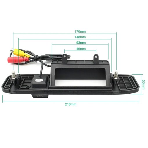 Mercedes Benz ML/GLC/GLE/GLA Weiting rear trunk handle reverse CCD ultra high definition waterproof night vision camera