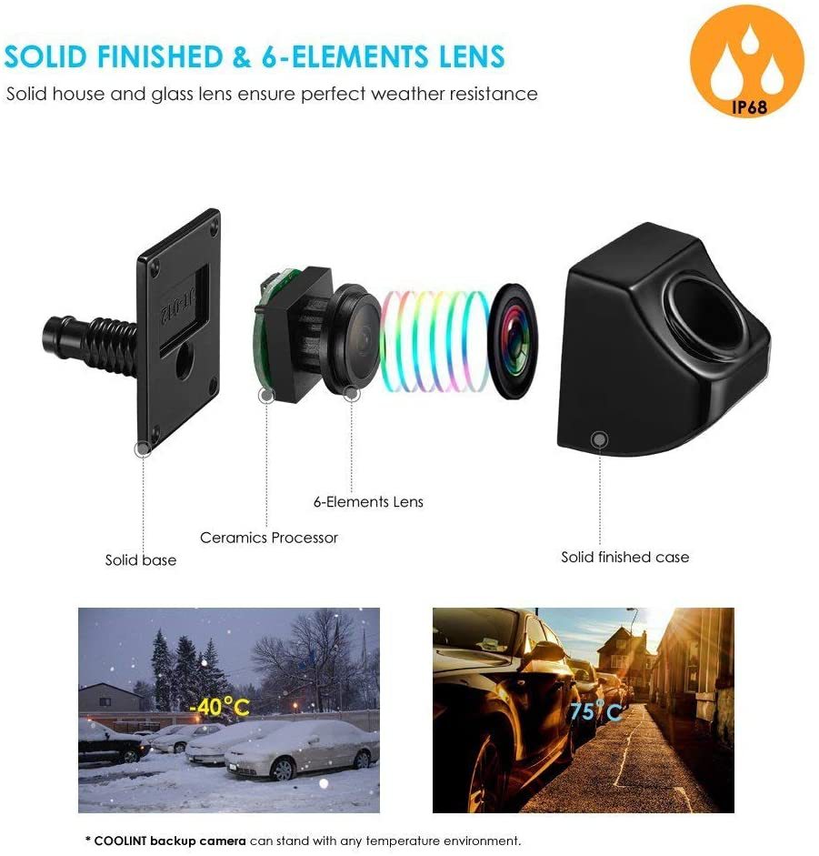 Suitable for simulating the movement trajectory of Mercedes Benz ML series handles, CVBS video signal, in car rearview camera