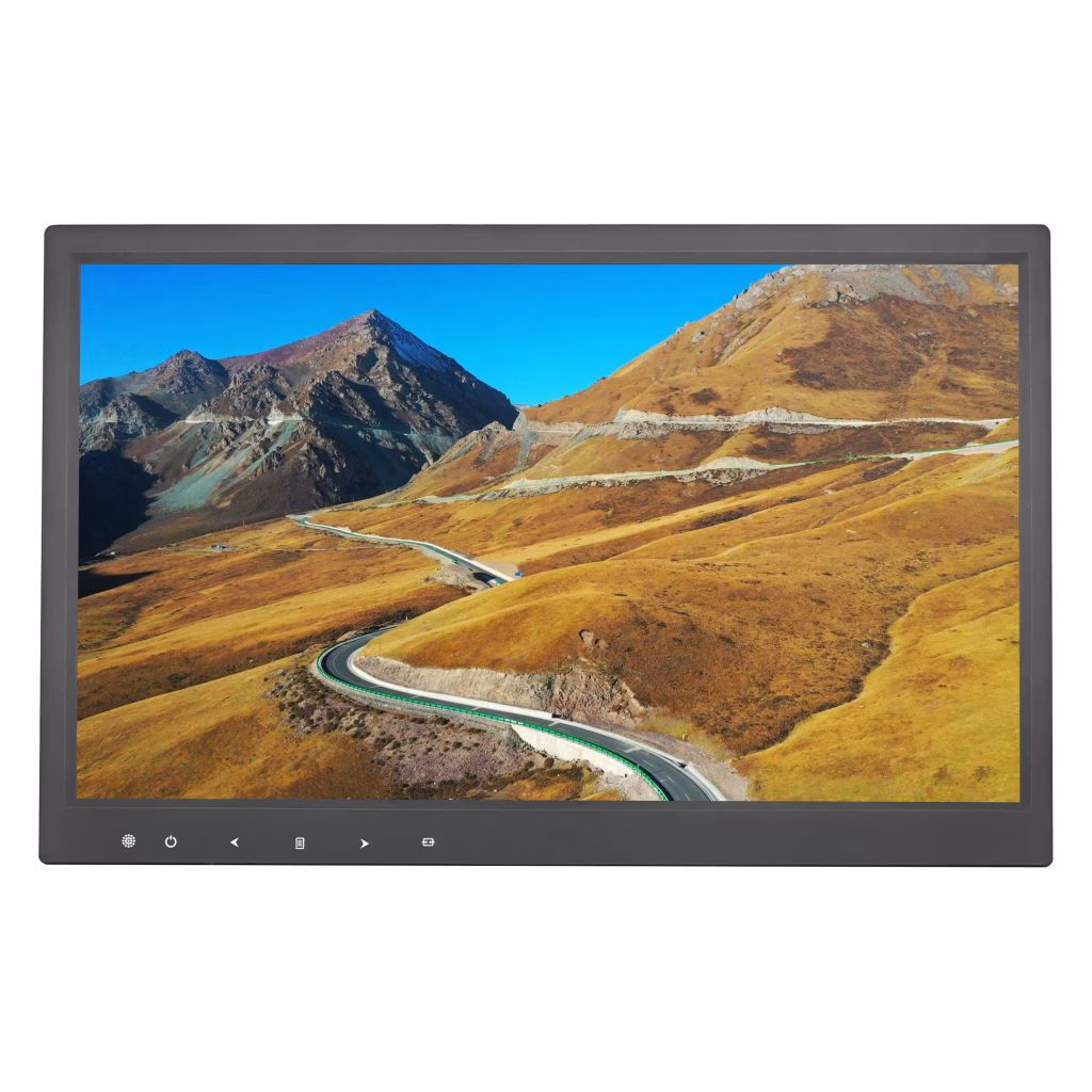 13.3-inch IPS screen standing VGA+HDMI+AV+USB+TF display