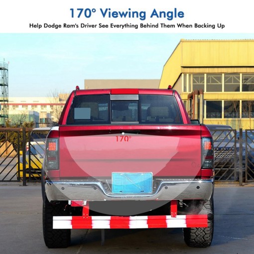 para Dodge Ram 2009-2012 Carro Rover Tailgate Handle Câmera de backup Câmera de visão traseira reversa reversa 13 for Dodge Ram 2009 2012 Car Rover Tailgate Handle Backup Camera Reverse Reversing Rear View Camera 5