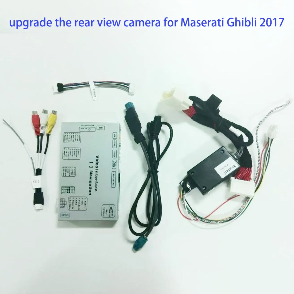 upgrade the rear view camera for Maserati Ghibli 2017 7 upgrade the rear view camera for Maserati Ghibli 2017