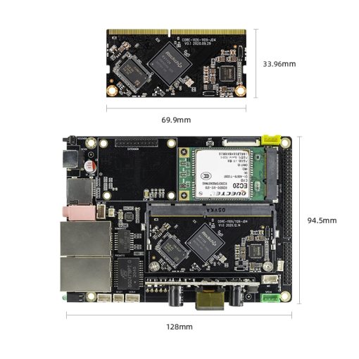 Core-1126-JD4 NPU 2.0Tops Rockchip RV1126 integrates NEON and FPU RISC-V MCU 1GB / 2GB DDR4 supports Buildroot QT OS 9 youyeetoo Core 1126 JD4 NPU 2 0Tops Rockchip RV1126 integrates NEON and FPU RISC V MCU 4